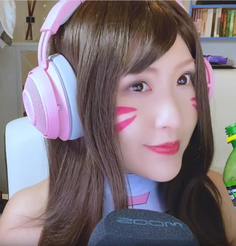 中文ASMR Cosplay D.Va 你真的会休息吗？如果想知道听完视频哦