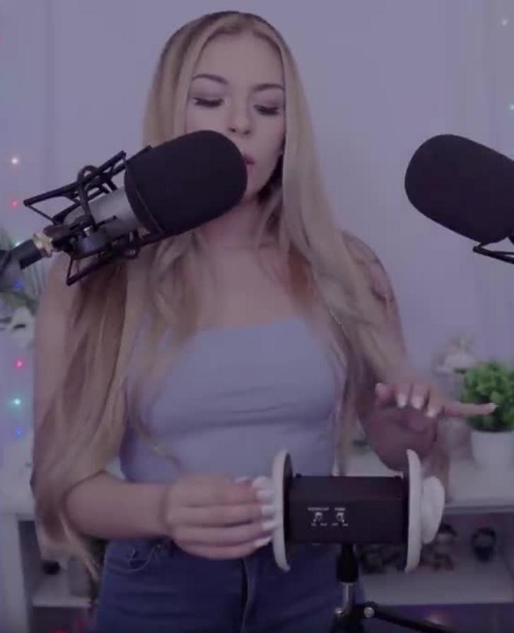 ASMR 带有3个MICS-强烈而随意的嘴巴声音和耳塞