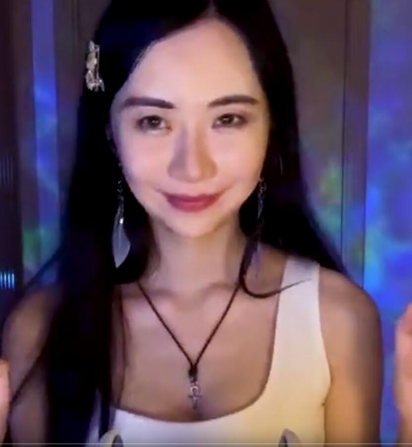 ASMR kiki瓜youtube上5K订阅视频各种触发器帮助您入睡