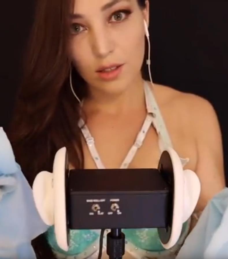 ASMR-催眠和感官（深呼吸和织物声音）