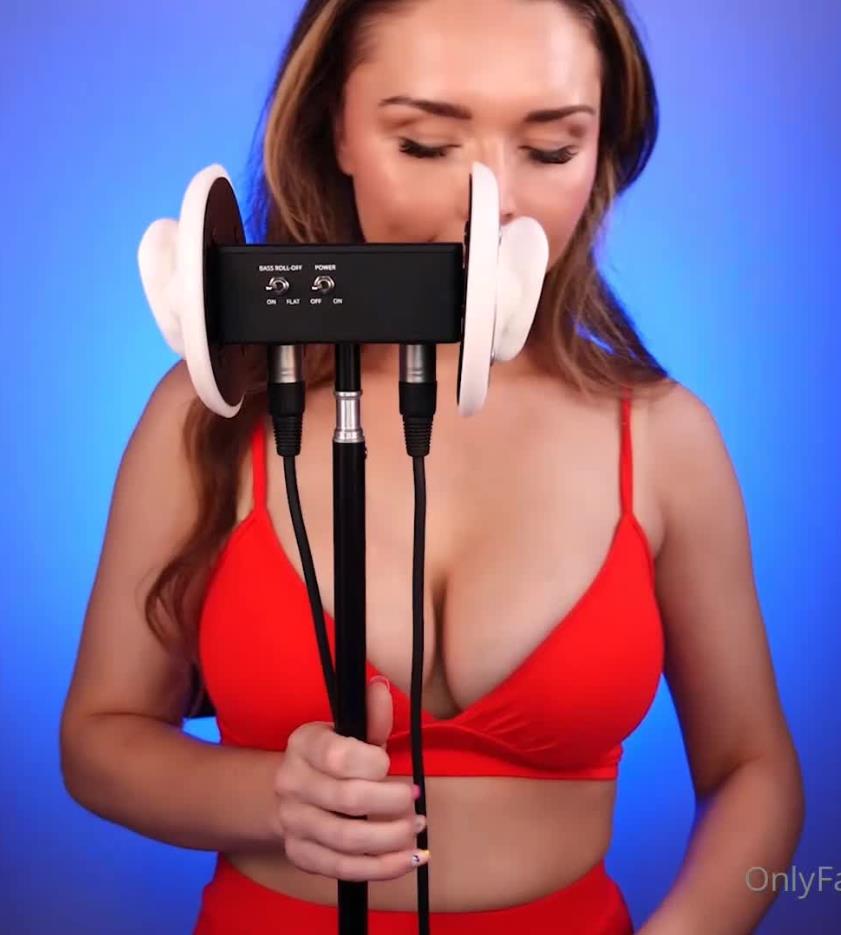 HeatheredEffect onlyfans 收费ASMR福利性感内衣舔耳