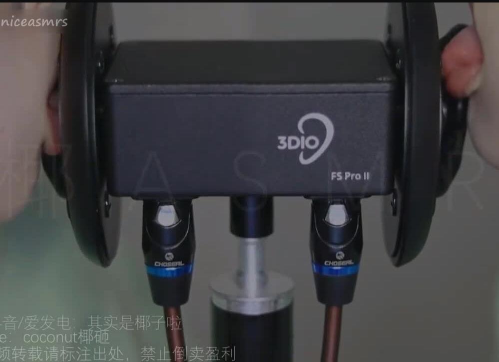 椰子ASMR F双耳近景暴力t耳