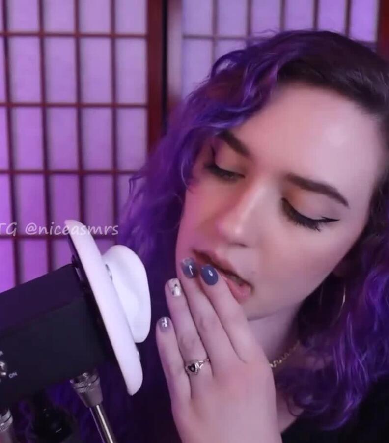 RoseASMR patreon最新ASMR-舔耳2V