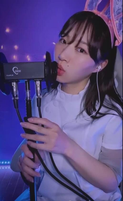 SARA 付费ASMR视频电话舔耳三部