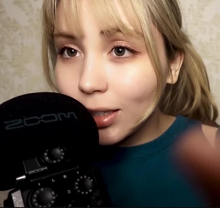 ASMR Bluekatie -口音-积极肯定-听不见的耳语