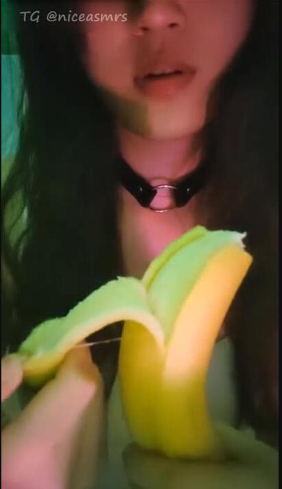 钰钰璟 5月福利 香蕉口腔音