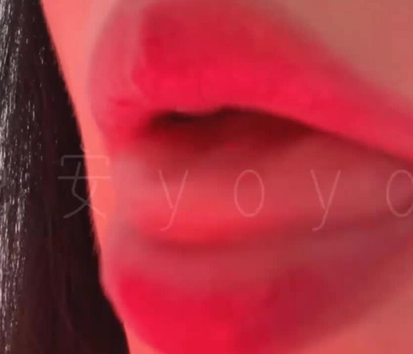 晚安yoyo 白色蕾丝眼罩近距离甜屏