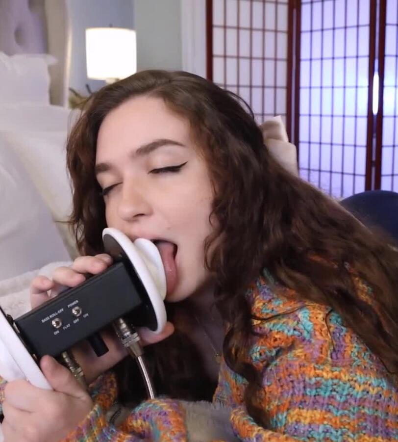 RoseASMR 付费ASMR福利舔耳2V