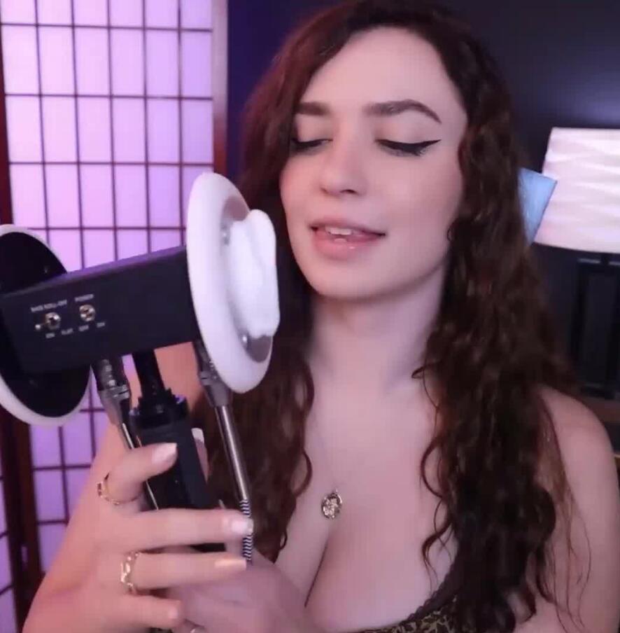 RoseASMR 付费ASMR 舔耳+口音