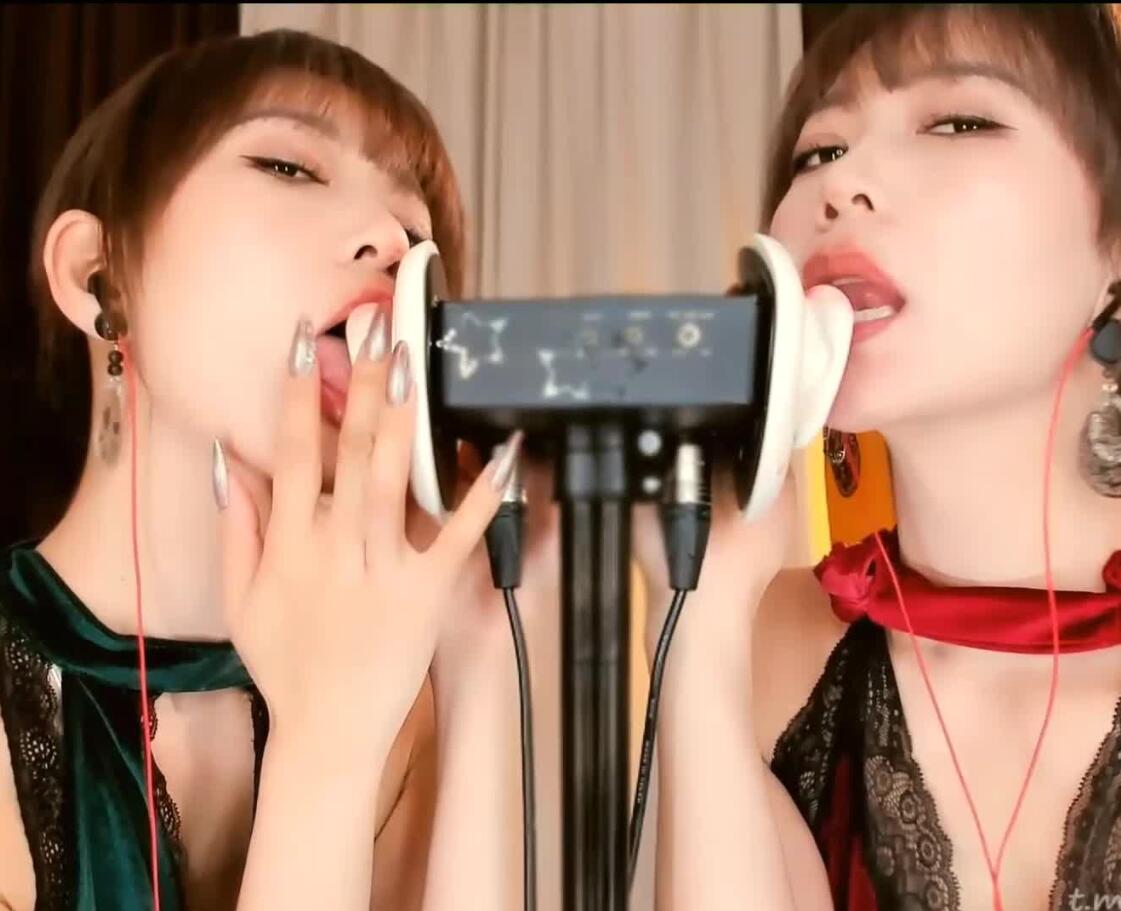 虎牙圈圈ASMR 双胞胎技师的魔法