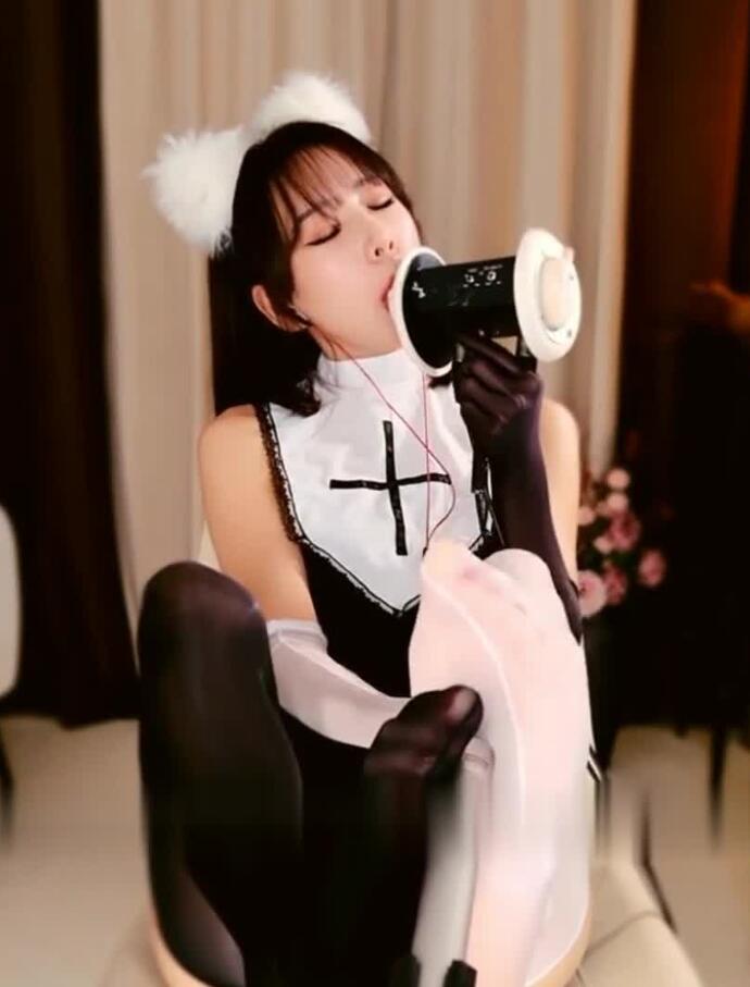 圈圈 黑白双丝