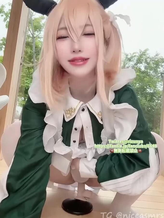 rizunya fantia最新ASMR 女仆玩道具